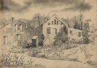 Маркеев А.И. 1944г. Бум., акв.