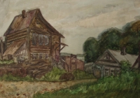 160.Левина В. В Печерской слободе. 3кл преподаватель Каштанов В.Н. 1995г.