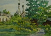 167.Курмашова Лена. Мельничный переулок. 3кл преподаватель Каштанов В.Н. 2007г.