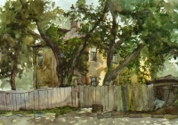 51.Ревенко Лиза. На Ильинской горе. 3кл преподаватель Фокина О.В. 2012г.