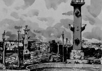 135.Тихонова Оля. Путевые зарисовки. Санкт-Петербург. 4кл преподаватель Бабанина И.В. 2006г.