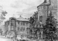 71.Моргун Катя. Здание Госбанка на Б.Покровской. 5кл. преподаватель Колесников В.Г. 1995г.