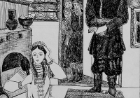 162.Марченкова Вера. Н.В.Гоголь «Вечера на хуторе близ Диканьки» илл. 3кл Андреева В.И.1988