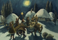 62.Макарова Алёна. Н.В.Гоголь «Вечера на хуторе близ Диканьки» илл. 4кл Бочкова В.И.1993